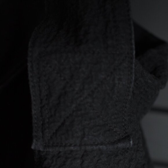 Zara | Cotton Black Fabric Crossbody/Shoulder Bag - Picture 3 of 6